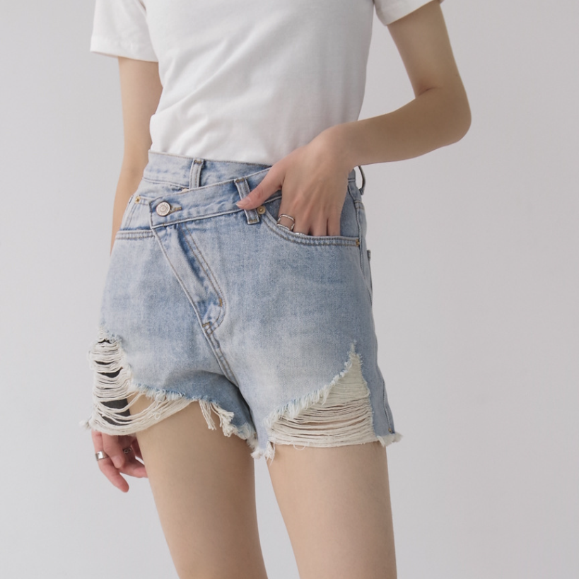 Herr Shorts Avslappnad Passform 100% Bomull med Fickor-2