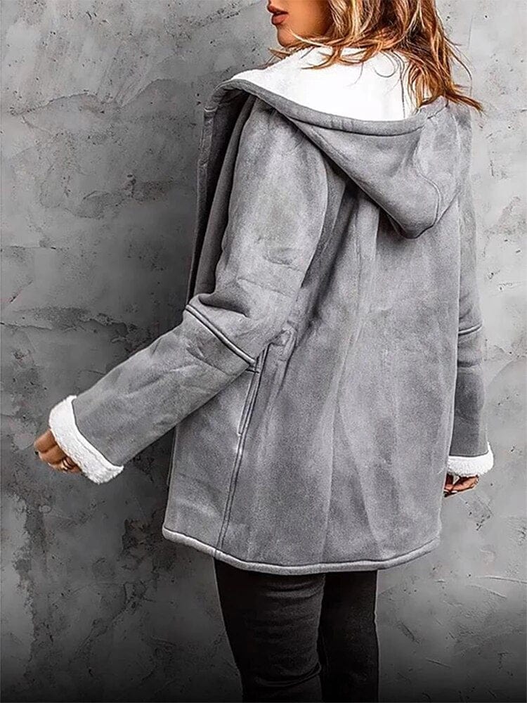 Damjacka Mjuk Fleece Tidlös Design för Kalla Dagar 2