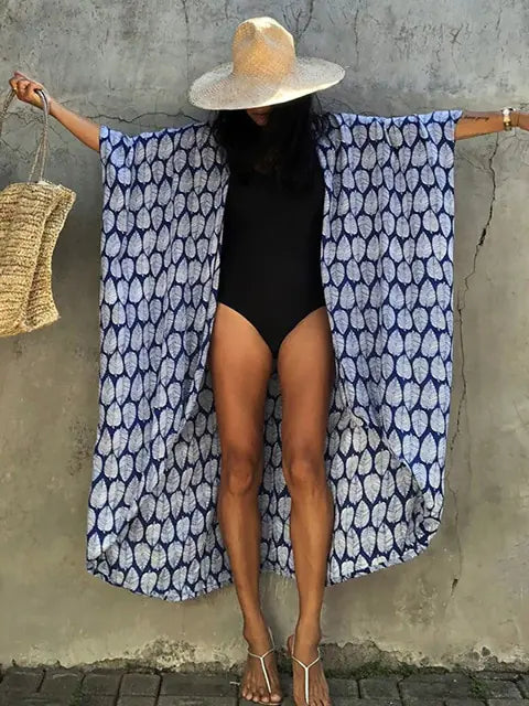 Variant image for Kvinnors Strandpareo Boho Stil Lätt Batik-20