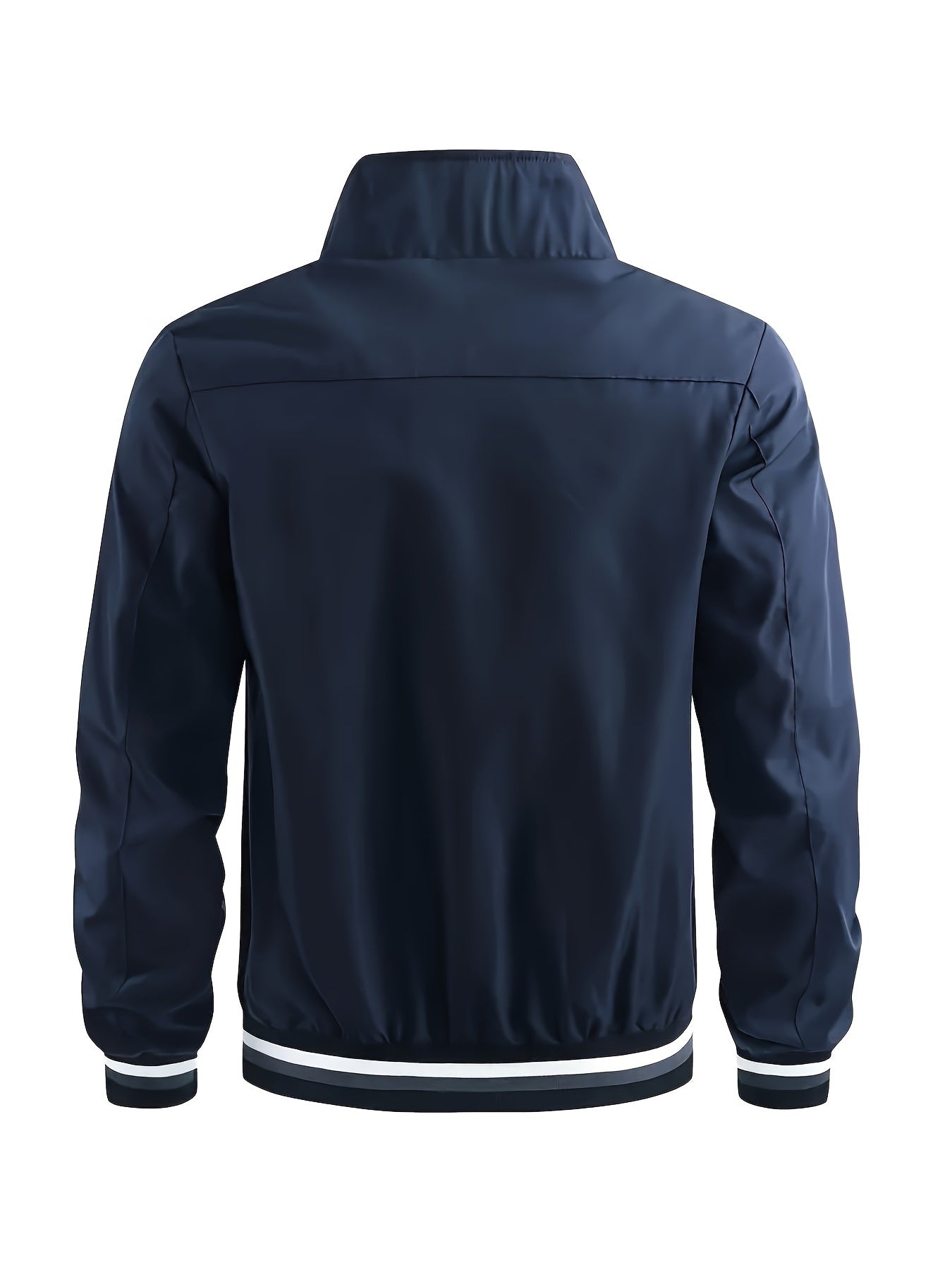 Damjacka Lång Polyester Modern Design med Dragkedja-3
