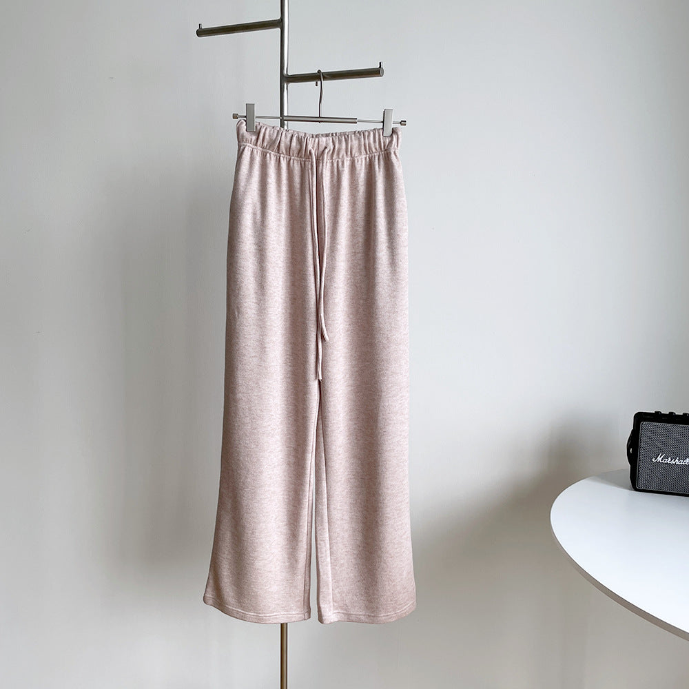 Snygga Byxor Dam Raka Snitt Polyester-3