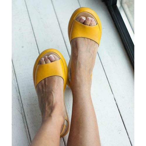 Dam Sommarsandal Lätt Design Högkvalitativ Syntet och Textil-3