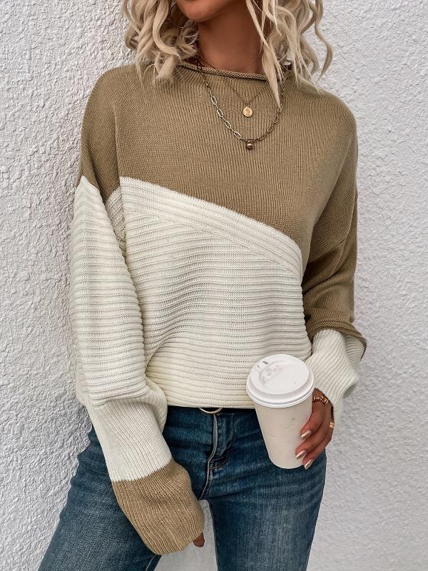 Dam Klänning Strickjersey Trendig Design Mjuk och Bekväm-4