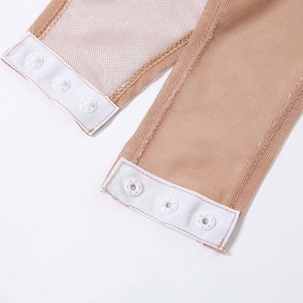 Dam Bodysuit Transparent Långärmad Spandex Elegant Design-5
