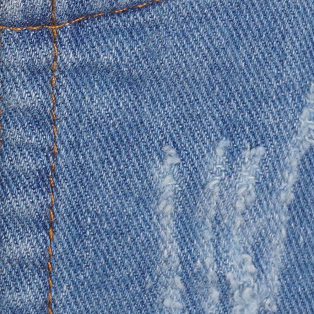 Kvinnors Kort Topp Camisole Denim Polyester med Bröstrem 6