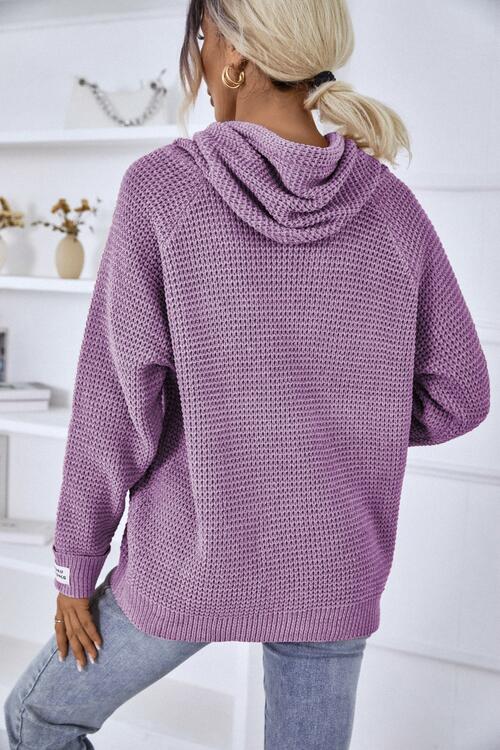 Avslappnad Dam Hoodie i Mjuk Bomull med Huva – Långa Ärmar, Normal Passform, Mångsidig Användning, Storlek S-XL 3