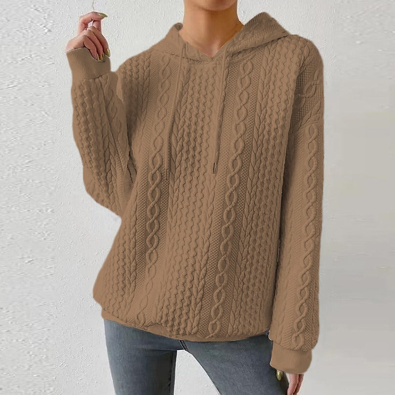 Variant image for Dam Hoodie Löst Snitt Mjuk Tyg-50