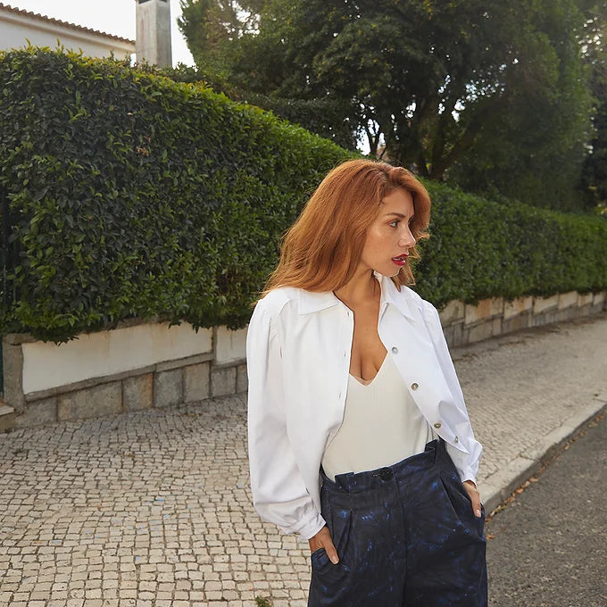 Snygga Byxor Dam Spiral Tie Dye Vintage 100% Bomull 3