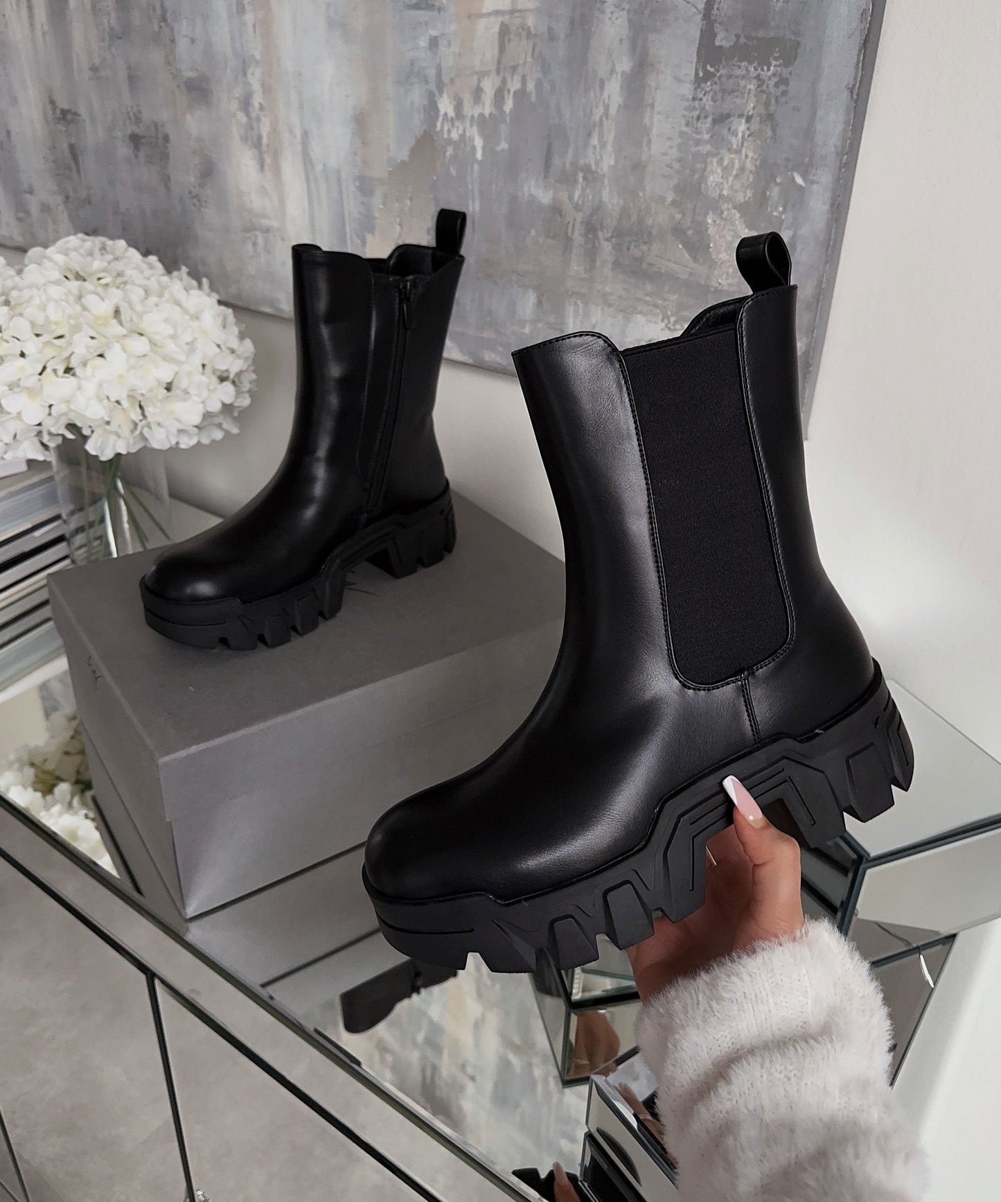 Kvinnors Klänning Elegant Design Högkvalitativt Tyg-2