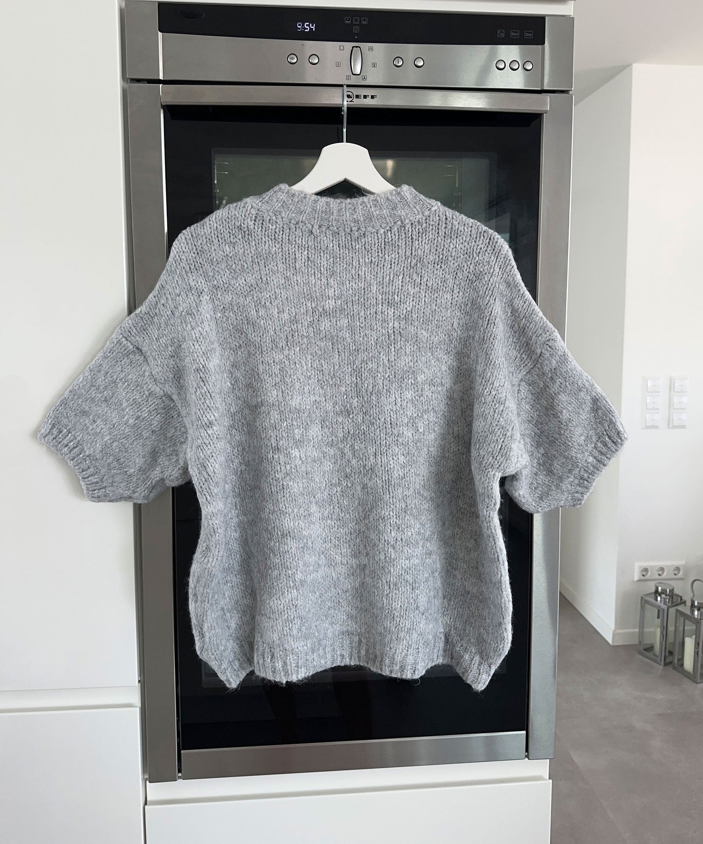 Dam Topp Mjuk Flexibel Tyg Modern Komfortabel Design-4