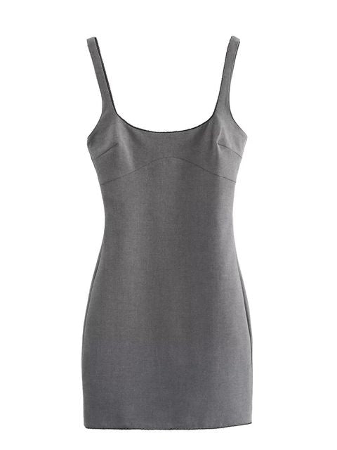 Variant image for Kvinnors Mini Klänning Slim Fit Polyester-9