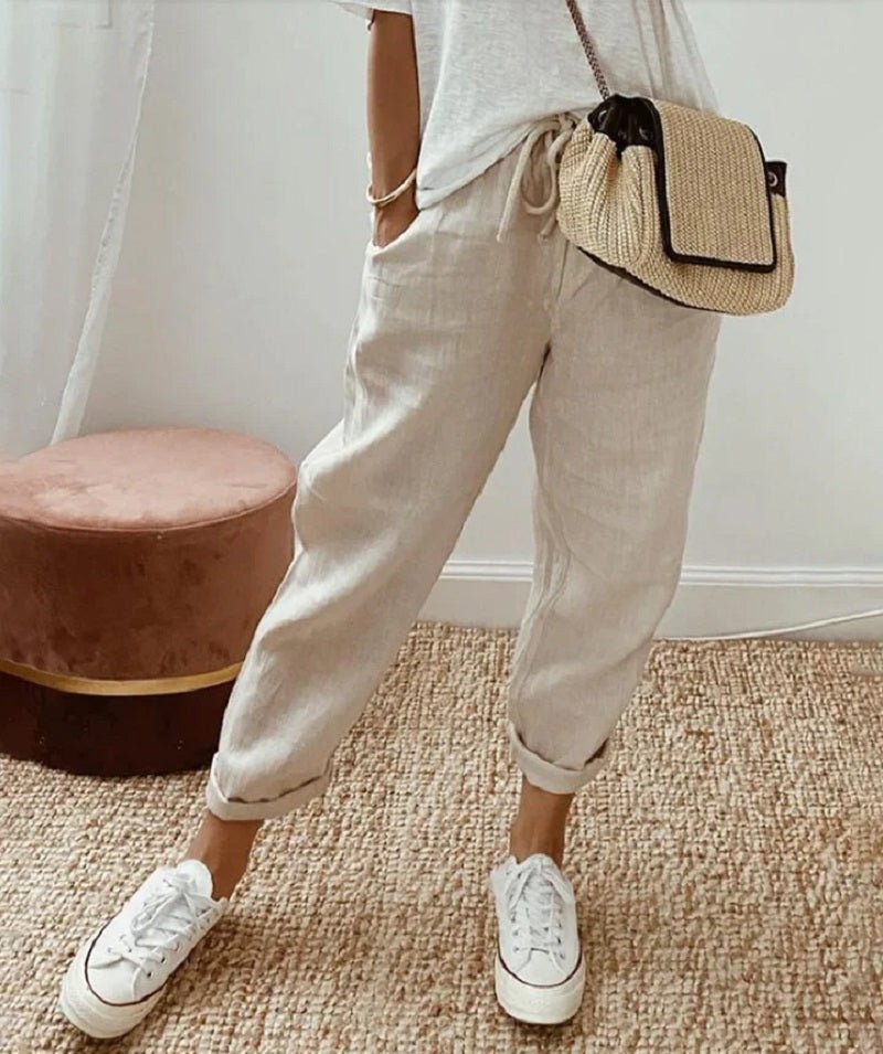 Herrbyxor Modern Design 100% Bomull Ergonomisk Passform 8