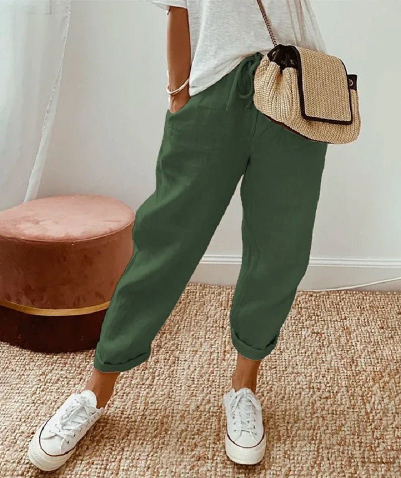 Herrbyxor Modern Design 100% Bomull Ergonomisk Passform 9