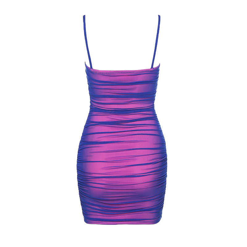 Kvinnors Miniklänning Bodycon Mesh För Förförisk Look-5