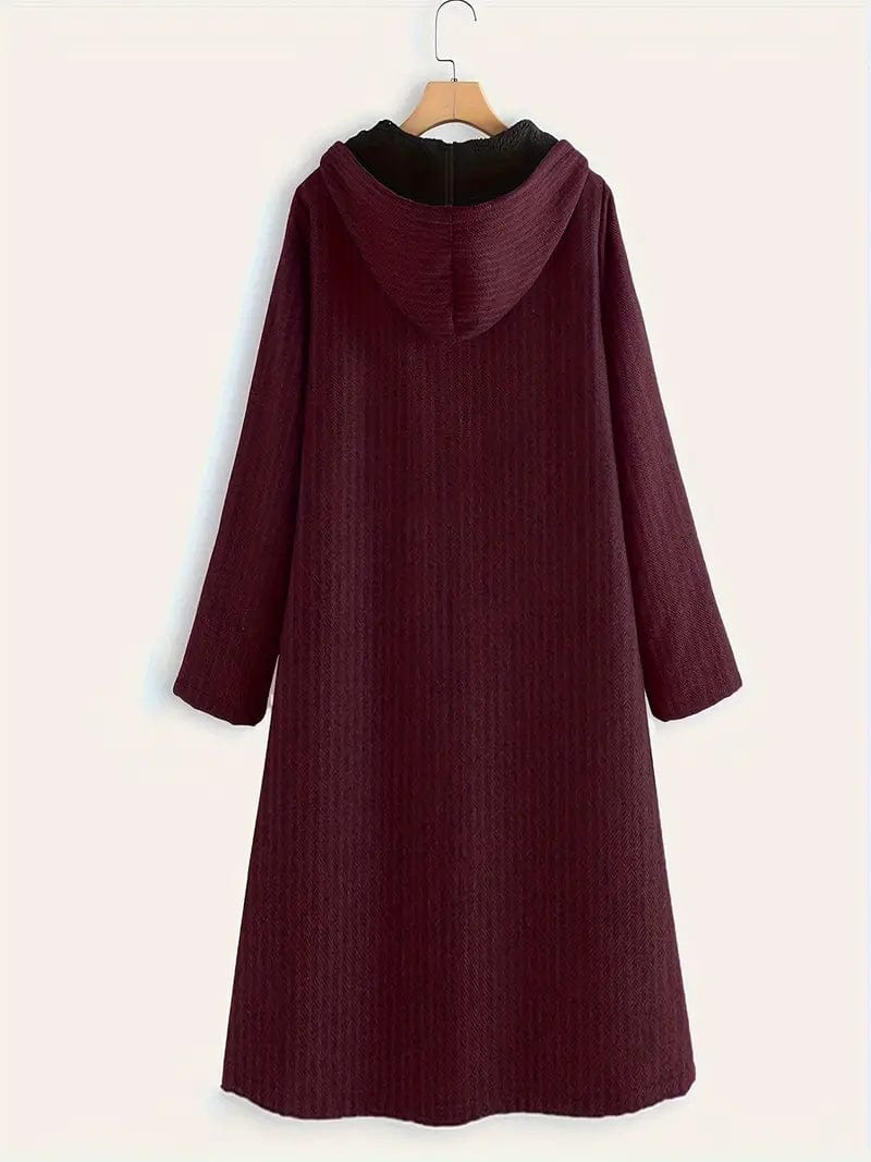 Damjacka Casual Fleece Med Dragkedja för Kvinnor 5