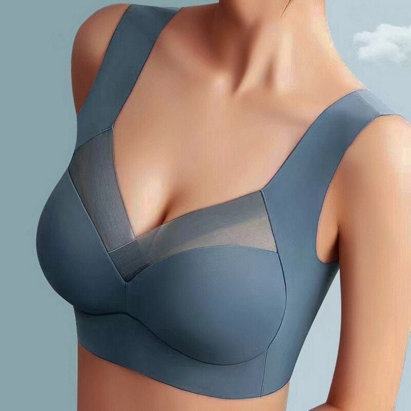 Dam Push Up Behå Sömlös Nylon för Komfort och Stöd-1