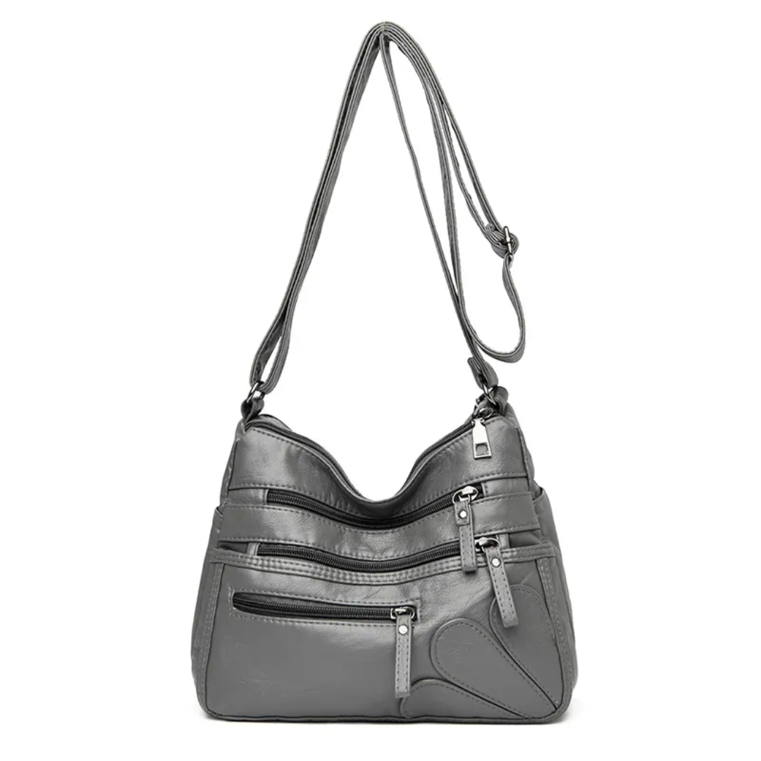 Variant image for Dam Axelväska Vintage Stil PU-Läder Elegant Design-3