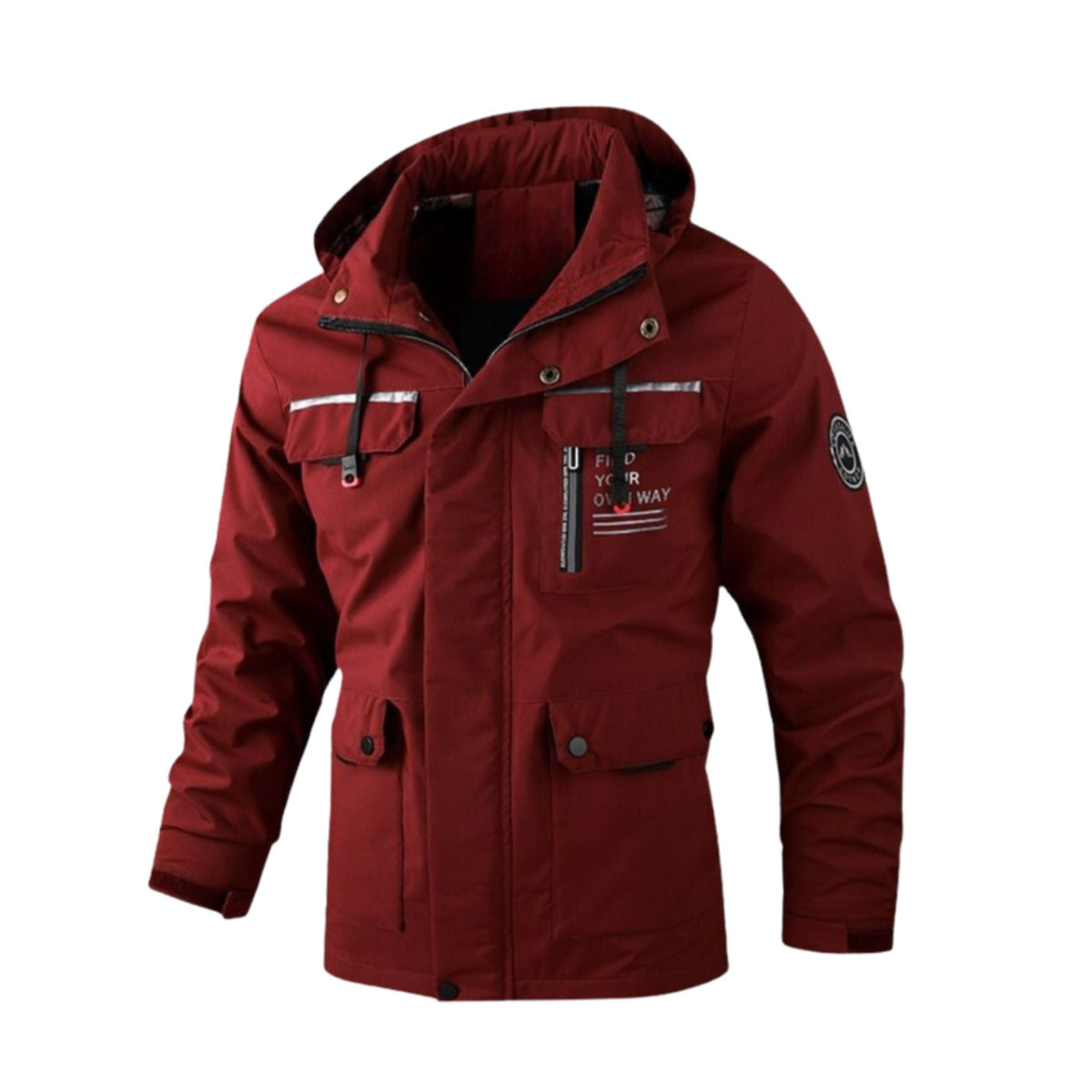 Herren-Winterjacke, sportlich, hochwertiger Stil