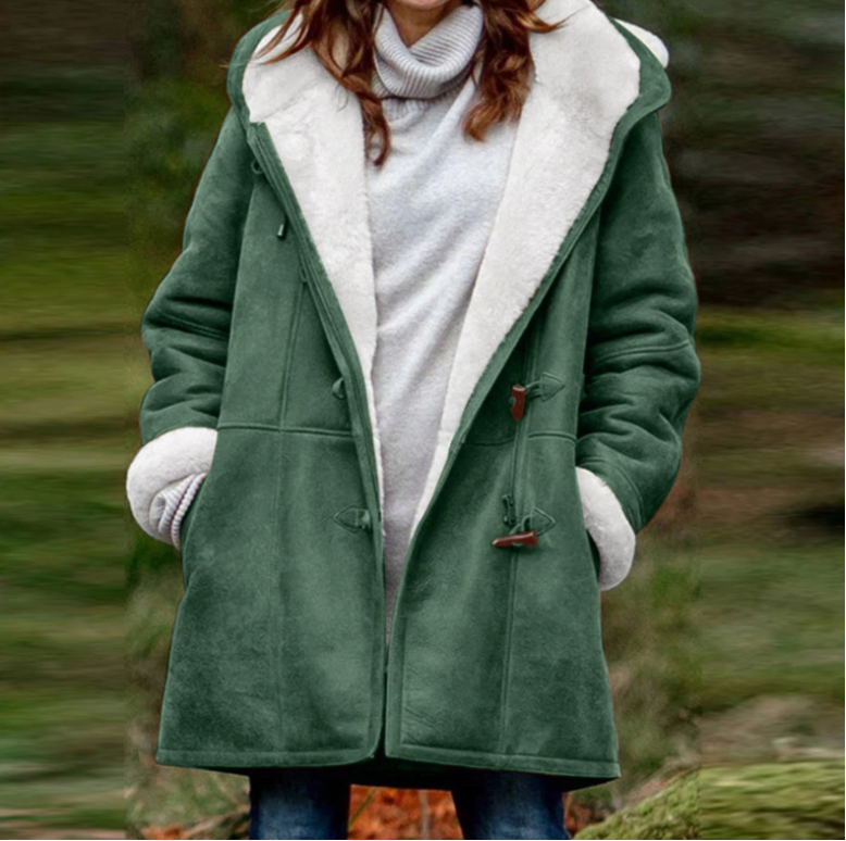 Variant image for Dam Vinterjacka Klassisk Design Polyester för Kalla Vinterdagar-33