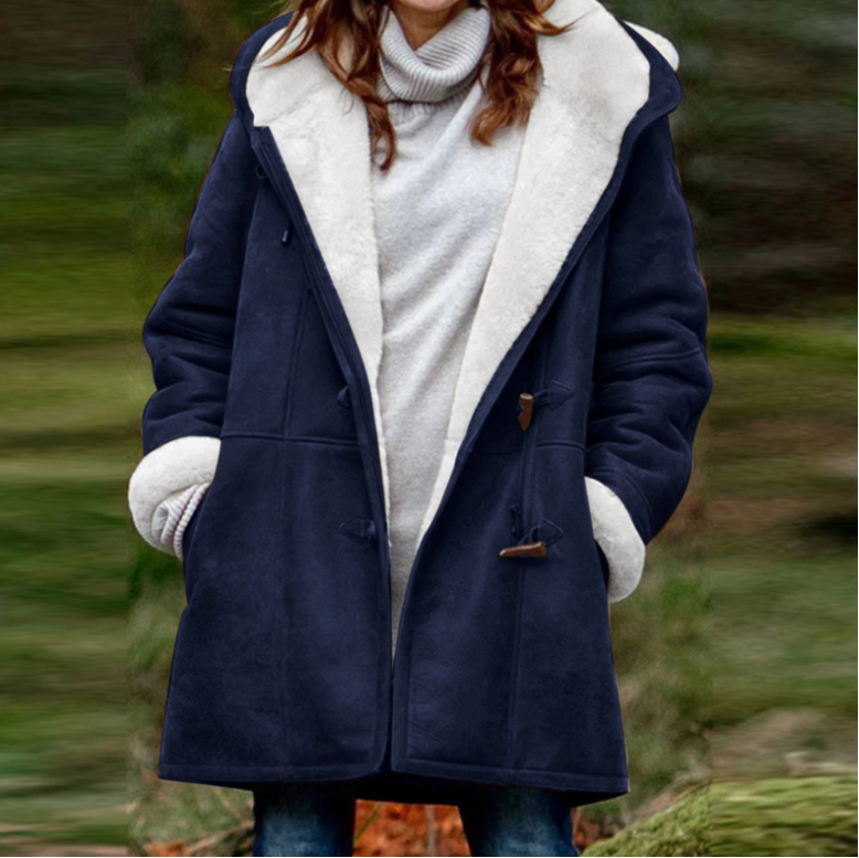 Variant image for Dam Vinterjacka Klassisk Design Polyester för Kalla Vinterdagar-41