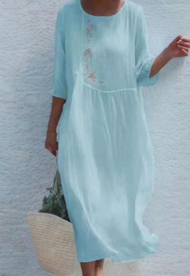 Damkläder Avslappnad Stil Lätta Material För Sommar-1
