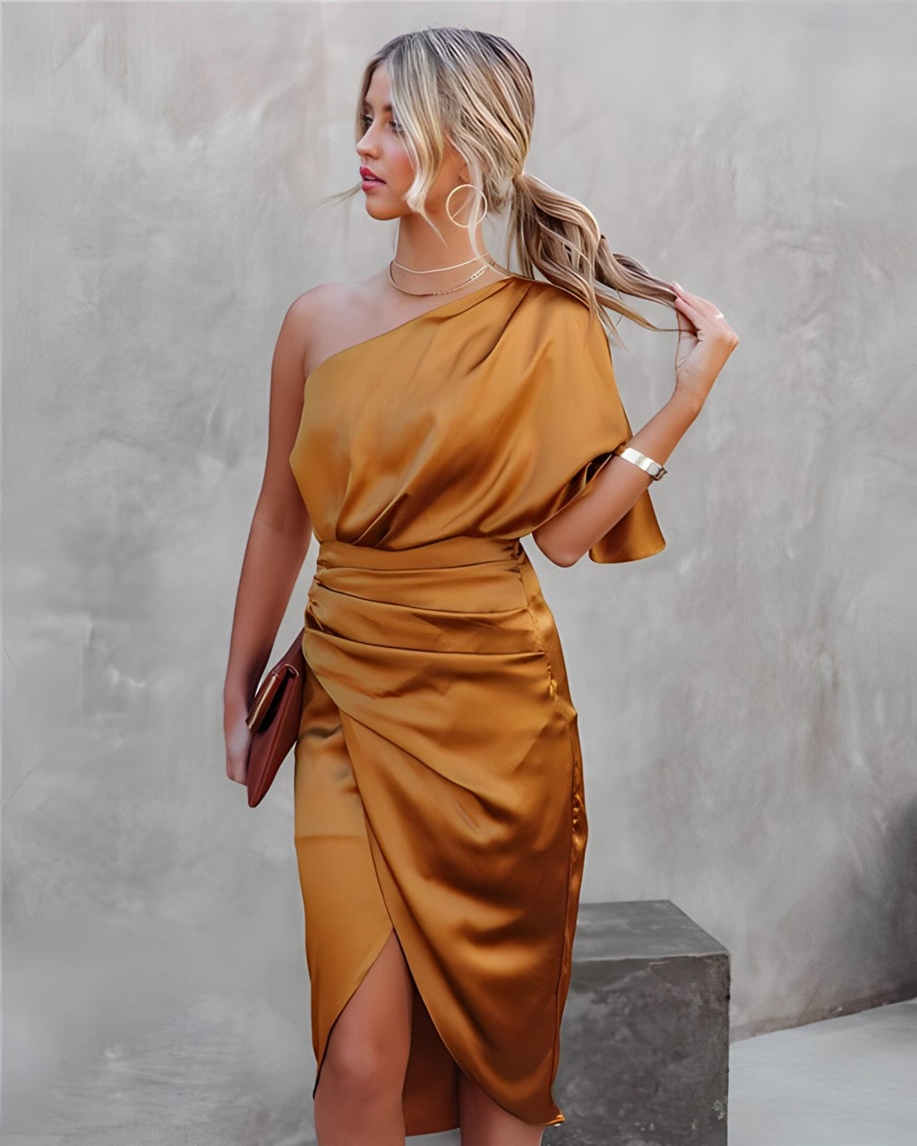 Variant image for Kvinnors Silkkjol Elegant Design 100% Silke-17