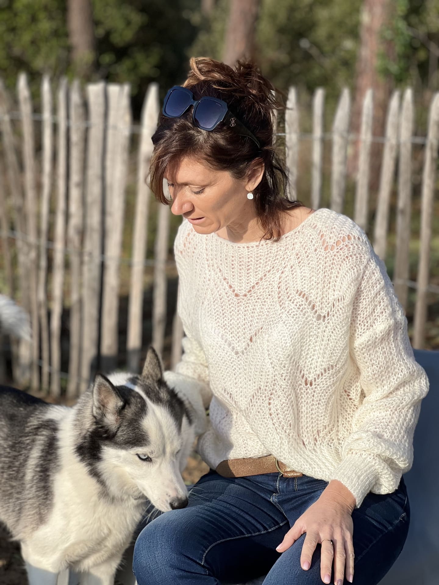 Dam Pullover Modern Passform Mjuk Fiber-3