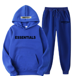 Variant image for Damer Hoodie och Joggingbyxor Avslappnad Bomullsmix-9