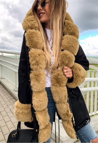 Variant image for Damjacka Buffertrock med Huva i Högkvalitativ Polyester-6