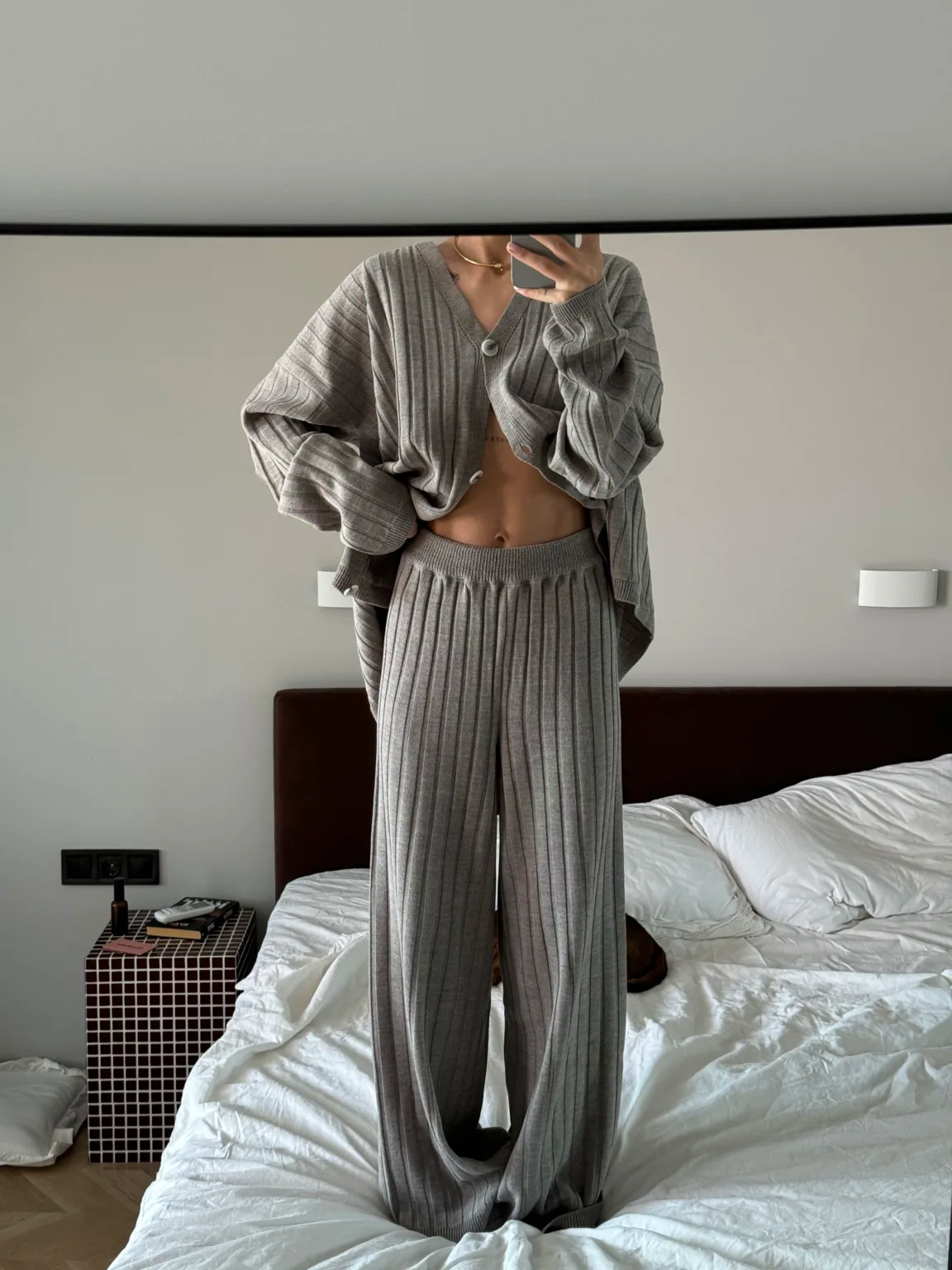 Damset Elegant Polyester Högkvalitativt-4