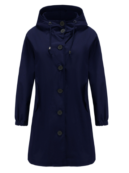 Variant image for Vattentät Vinterjacka Dam med Huva och Vindtät Krage Syntetisk Material-8