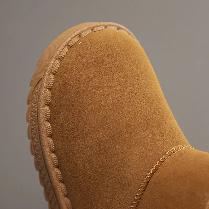 Barn Vinterskor Mysiga Snuggs Syntetiska Material-4