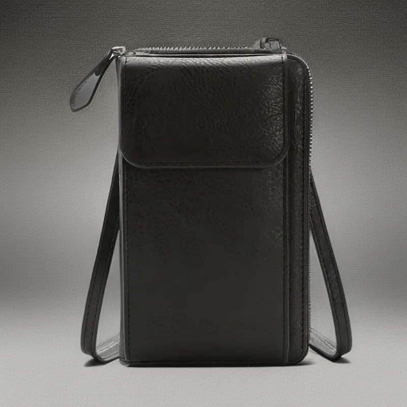 Dam Crossbody Väska Trendig Syntetiskt Läder-5