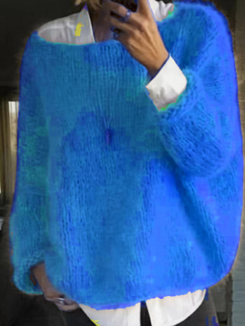 Dam Off-Shoulder Tröja Mjuk Blandning Trendig Design 11