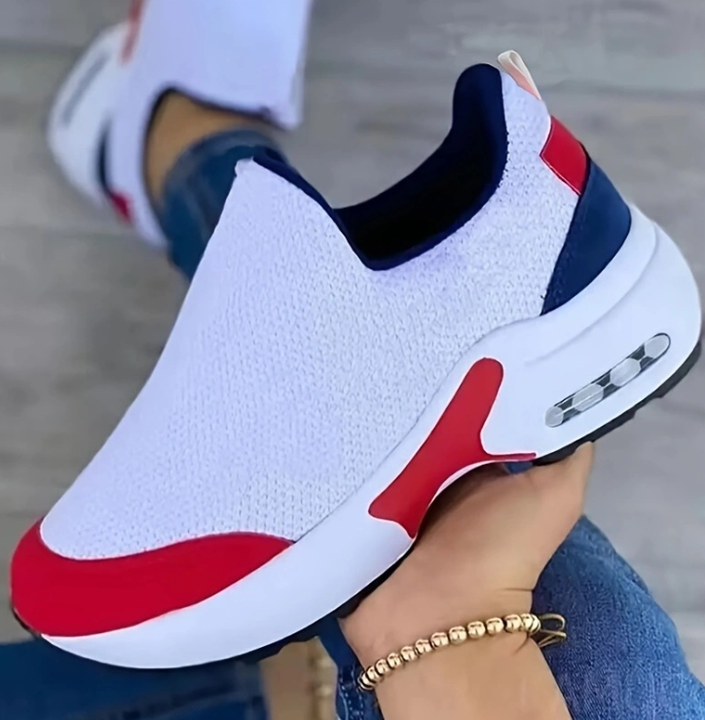 Dam Sneakers med Ergonomisk Fotbädd och Andningsbart Material – Bekväm Design för Aktiv Livsstil 9