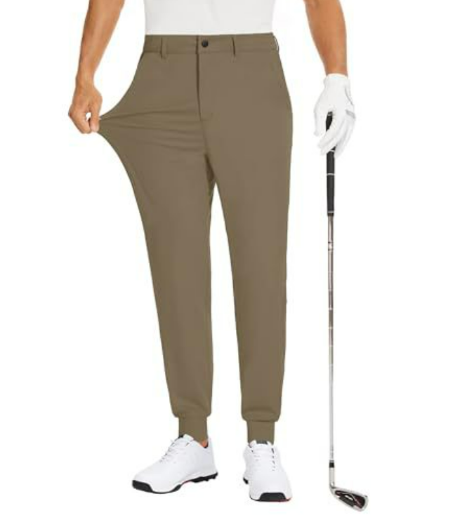 Variant image for Herr Golfbyxor Slim-Fit Fyrsidig Stretch Polyester-31