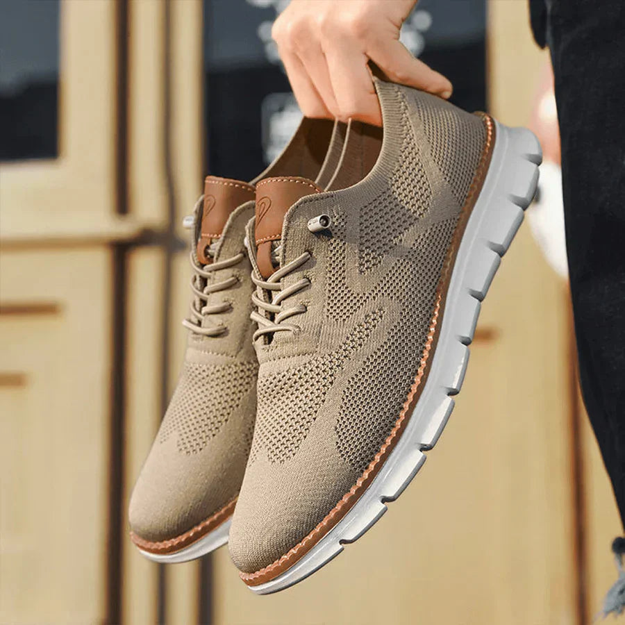 Herrskor Promenadskor Urban Komfort Robust Material-3