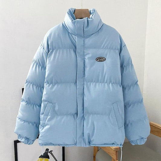 Dam Vinterjacka Sportig Quiltad Vattenavvisande Polyester-1