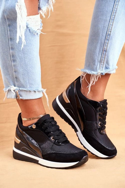 Variant image for Kvinnors Sneakers Plattform Ekologiskt Läder-10