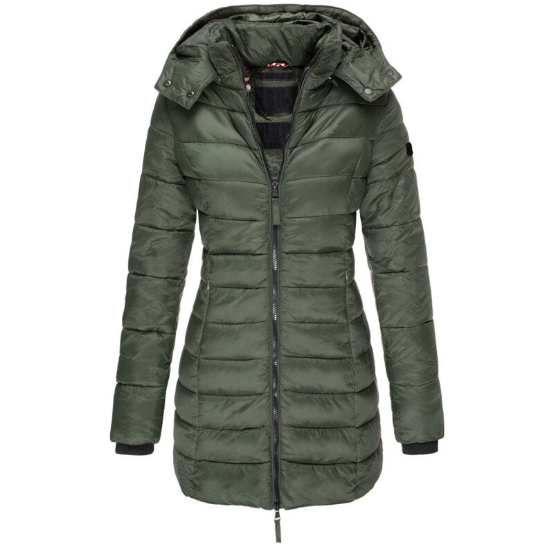 Damjacka Lång Elegant Polyester för Vardags- och Festbruk-2