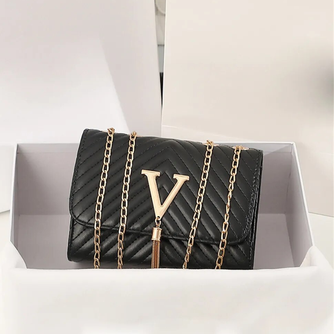 Variant image for Damväska Elegant Design med Broderier och Fransar Högkvalitativt Tyg-3