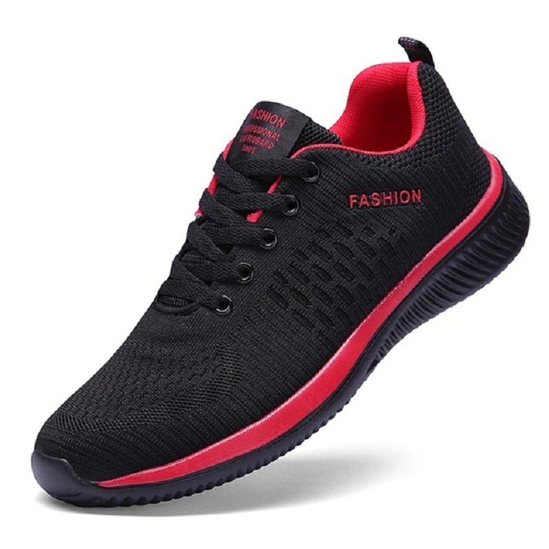 Sportskor för Herrar, Andningsbara Material, Modern Design för Träning och Promenader 3