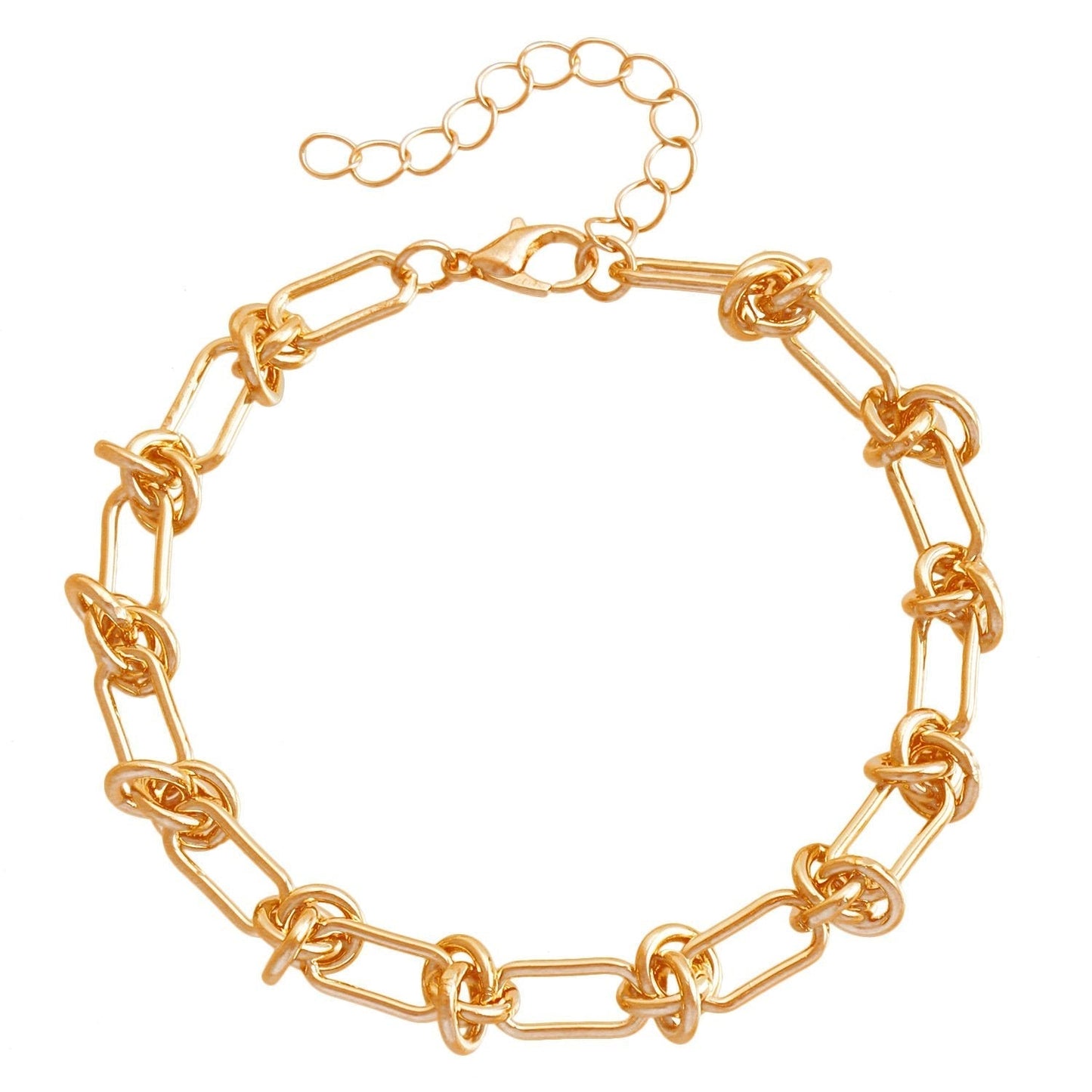 Elegant U-formad Halsband och Armbandset i Hållbara Metaller – Justerbar Längd, Minimalistisk Design för Vardags- och Festbruk 5