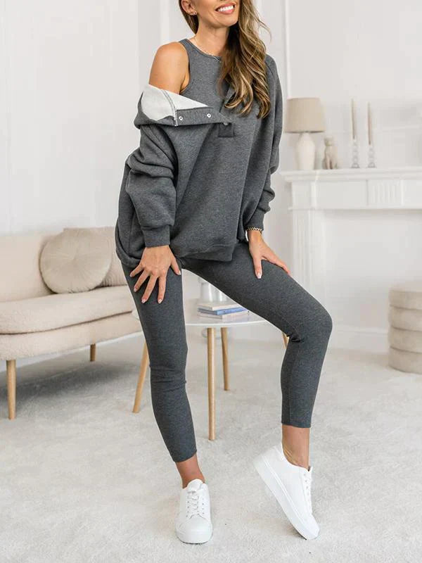Svart Hoodie Dam - Modern Huvtröja i Mjuk Material för Komfort och Stil, Perfekt för Avslappnade Dagar 8