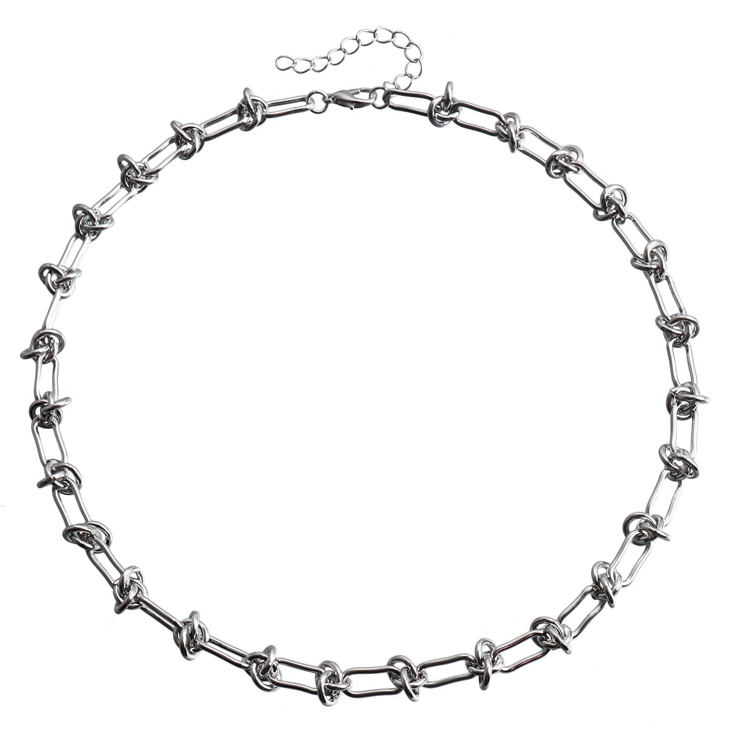 Elegant U-formad Halsband och Armbandset i Hållbara Metaller – Justerbar Längd, Minimalistisk Design för Vardags- och Festbruk 8