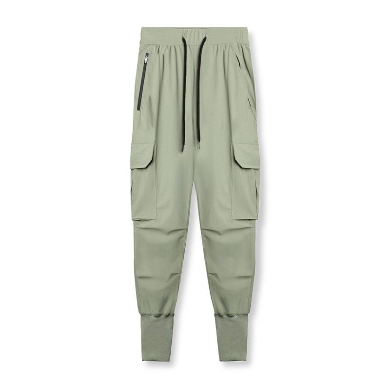 Herren Jogginghose aus Flexibel Lycra mit Justierbarer Taille und Praktischen Reißverschlusstaschen – Modern Fit 2