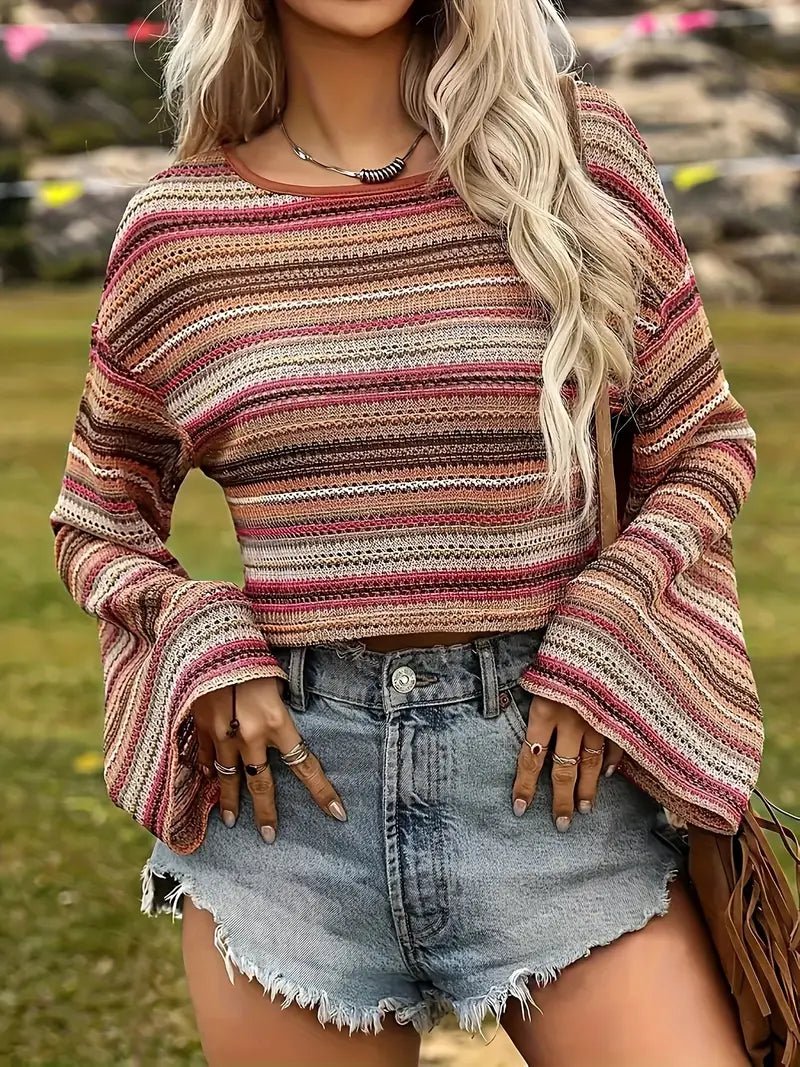 Kvinnors Kort Topp Elegant Bomull-2