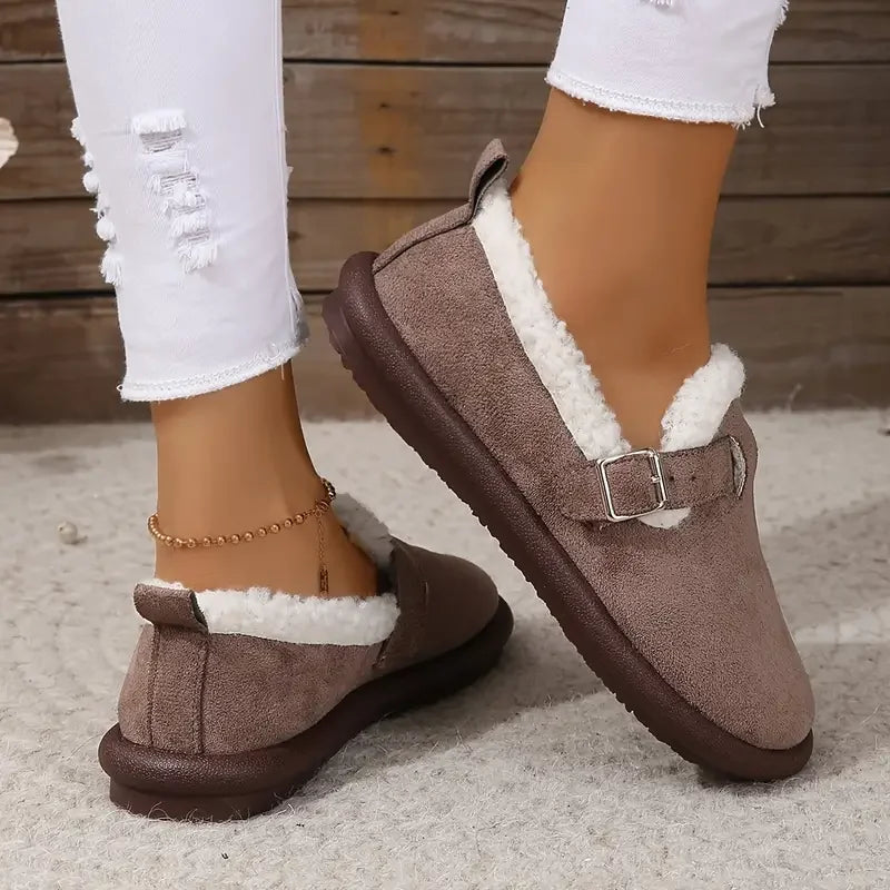 Dam Tofflor Mysiga Plysch Minnesskum-5