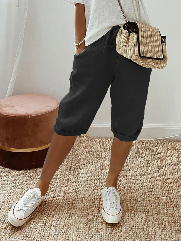 Variant image for Kvinnors Shorts Elegant Design Högkvalitativt Material-1