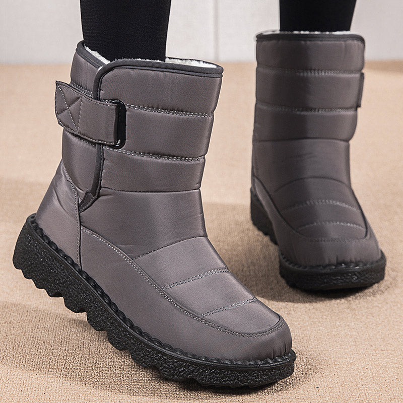 Dam Snowboots Vattentåliga med Remmar för Vinter-5